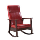 Acme Furniture Raina Rocking Polyurethane Chair 59931 IMAGE 1