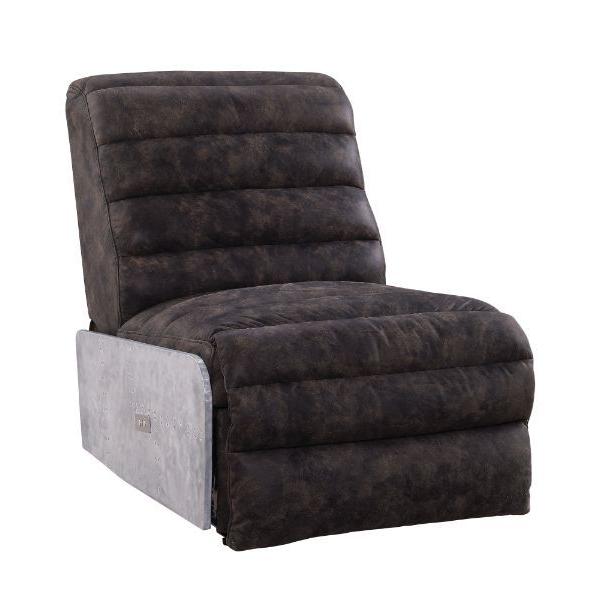 Acme Furniture Okzuil Power Leather Recliner 59941 IMAGE 3