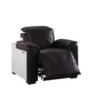 Acme Furniture Nernoss Power Leather Recliner 59943 IMAGE 4