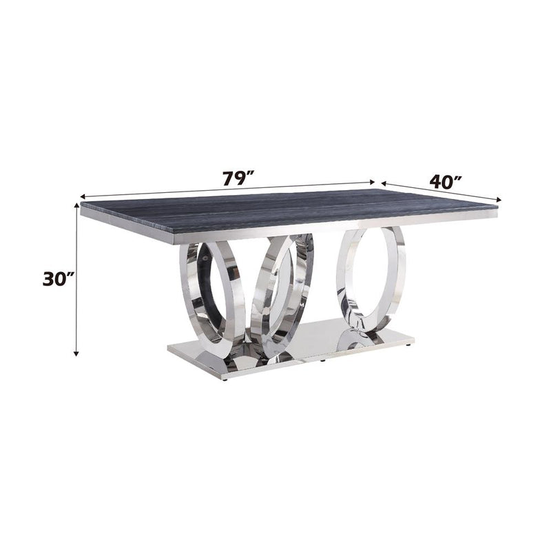 Acme Furniture Nasir 68255 Dining Table IMAGE 4