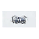 Acme Furniture Finley Dining Table with Glass Top and Pedestal Base 68260 IMAGE 2