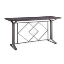 Acme Furniture Evangeline Counter Height Dining Table with Trestle Base 73900 IMAGE 1
