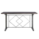 Acme Furniture Evangeline Counter Height Dining Table with Trestle Base 73900 IMAGE 3