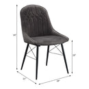 Acme Furniture Abraham Dining Chair 74016 IMAGE 6