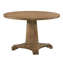 Acme Furniture Round Yotam Dining Table with Pedestal Base 77160 IMAGE 2