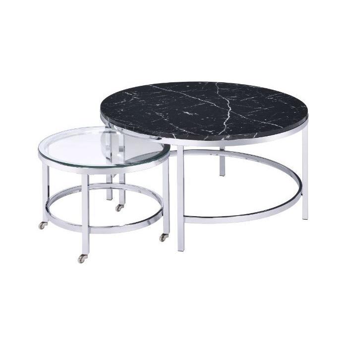 Acme Furniture Virlana Occasional Table Set 82475 IMAGE 1