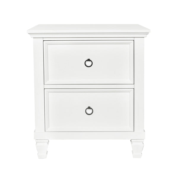 New Classic Furniture Tamarack 2-Drawer Nightstand BB044W-040 IMAGE 1