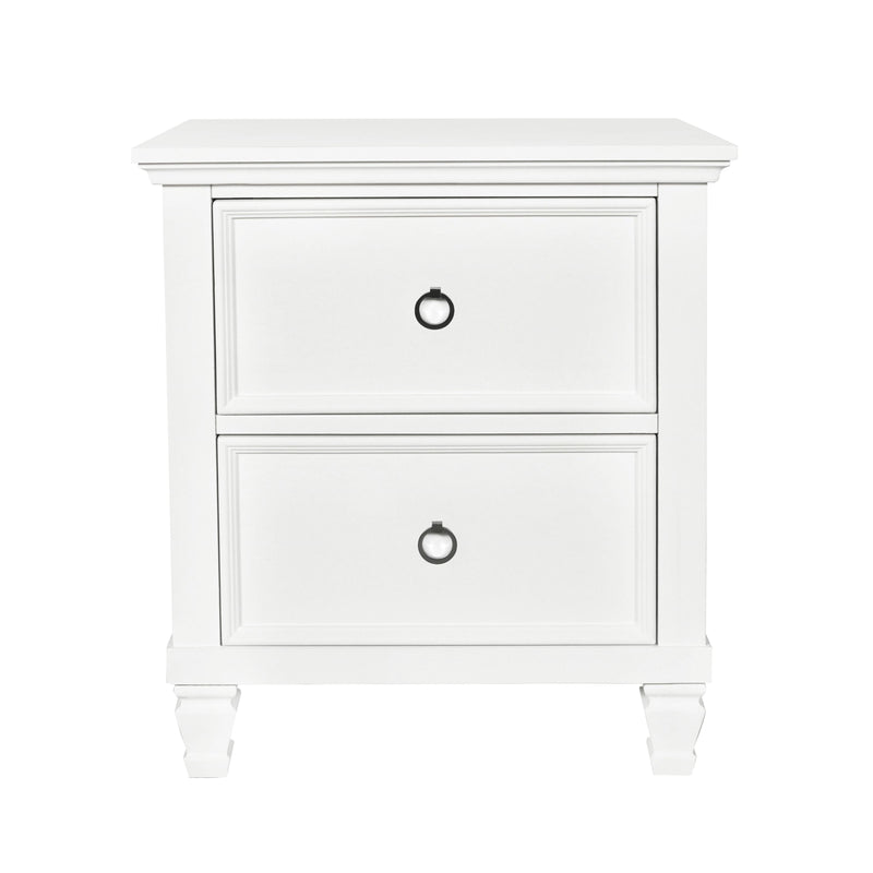 New Classic Furniture Tamarack 2-Drawer Nightstand BB044W-040 IMAGE 1