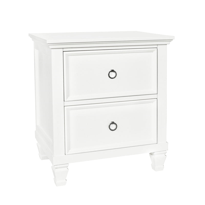 New Classic Furniture Tamarack 2-Drawer Nightstand BB044W-040 IMAGE 2