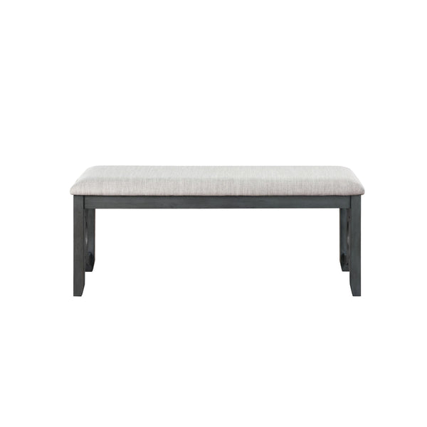 New Classic Furniture Gia Bench D1701-25-GRY IMAGE 1