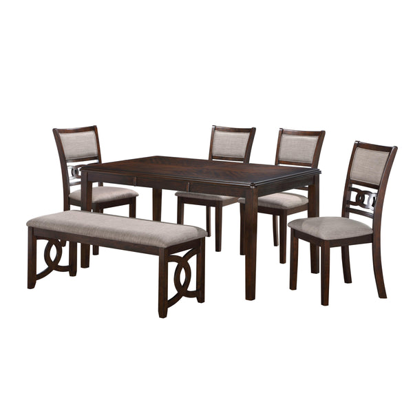 New Classic Furniture Gia 5 pc Dinette D1701-160-CHY IMAGE 1