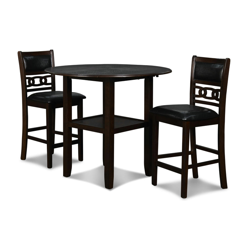 New Classic Furniture Gia 3 pc Counter Height Dinette D1701-42S-EBY IMAGE 2