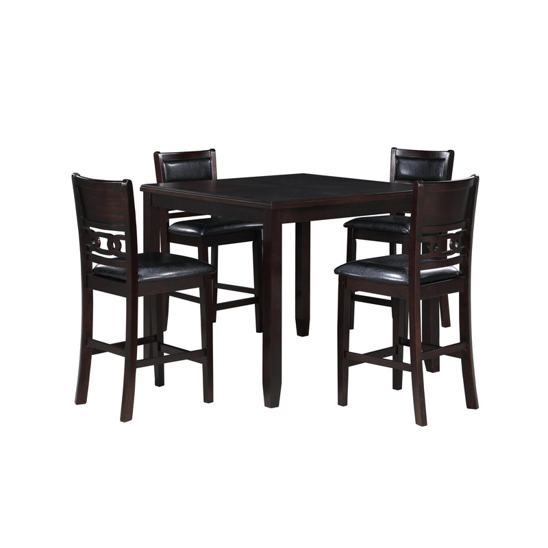 New Classic Furniture Gia 5 pc Counter Height Dinette D1701-542-EBY IMAGE 2