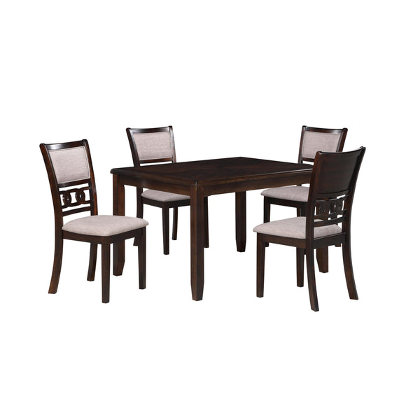 New Classic Furniture Gia 5 pc Counter Height Dinette D1701-548-CHY IMAGE 1