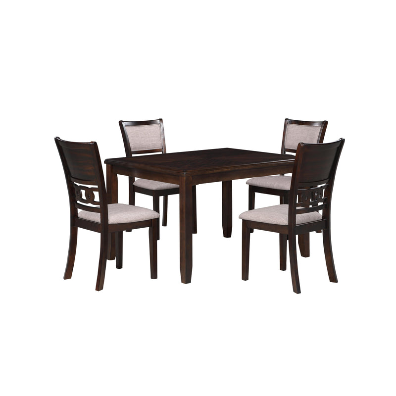 New Classic Furniture Gia 5 pc Counter Height Dinette D1701-548-CHY IMAGE 2