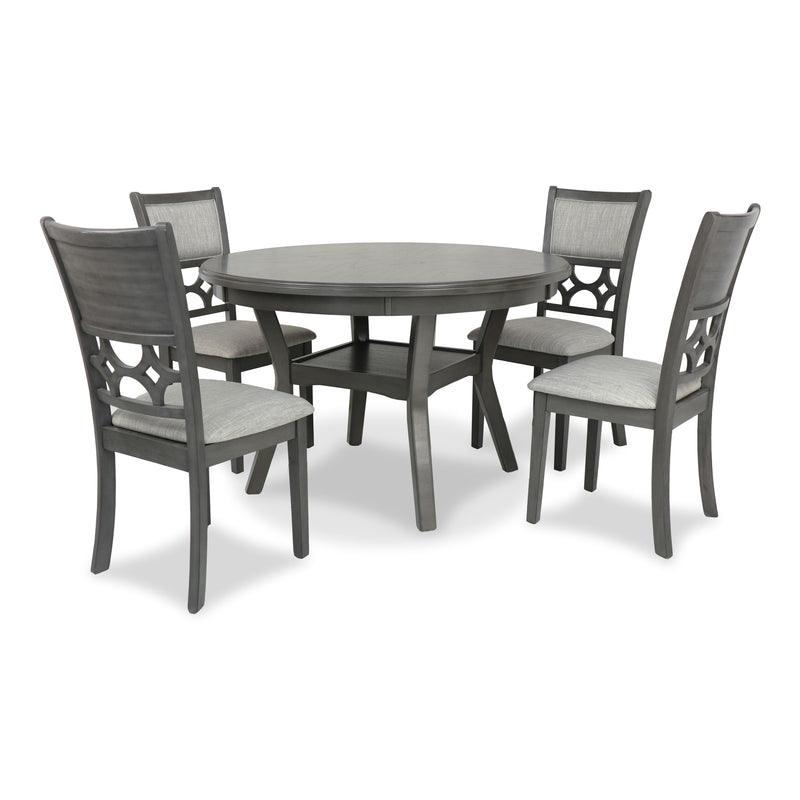 New Classic Furniture Mitchell 5 pc Dinette D1763-50S-GRY IMAGE 8