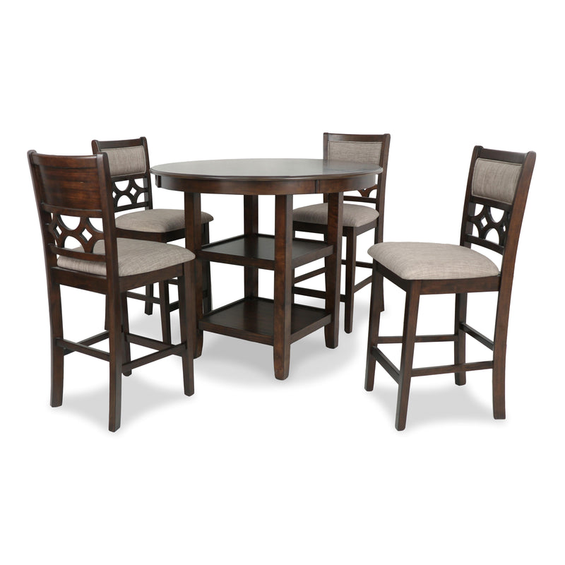 New Classic Furniture Mitchell 5 pc Counter Height Dinette D1763-52S-CHY IMAGE 1