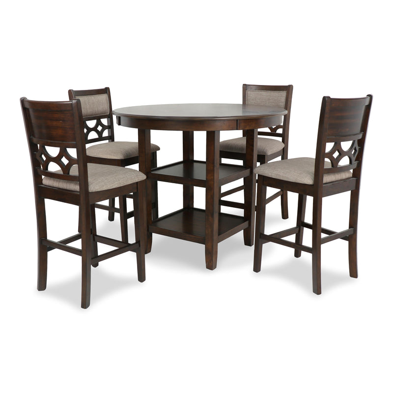 New Classic Furniture Mitchell 5 pc Counter Height Dinette D1763-52S-CHY IMAGE 8