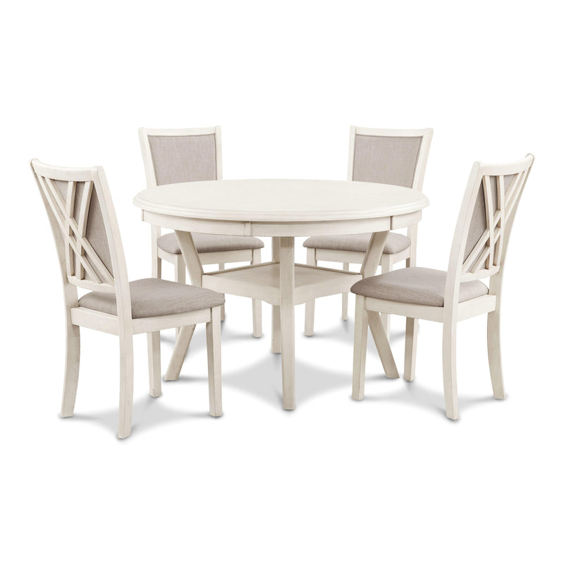 New Classic Furniture Amy 5 pc Dinette D3651-50S-BSQ IMAGE 1