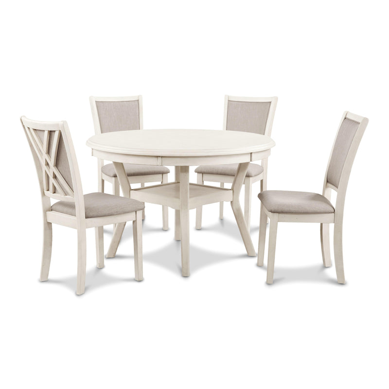 New Classic Furniture Amy 5 pc Dinette D3651-50S-BSQ IMAGE 2