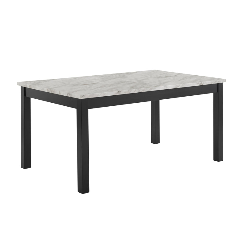 New Classic Furniture Round Celeste Dining Table with Marble Top D400-10 IMAGE 2