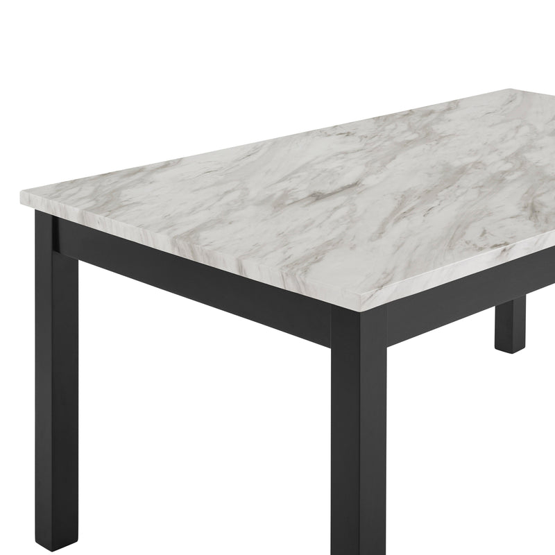 New Classic Furniture Round Celeste Dining Table with Marble Top D400-10 IMAGE 3