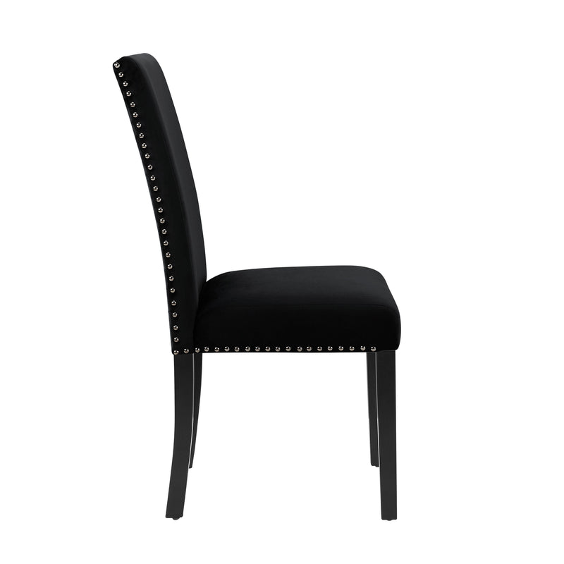 New Classic Furniture Celeste Dining Chair D400-20-BLK IMAGE 3