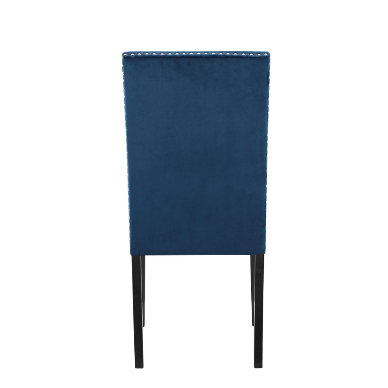 New Classic Furniture Celeste Dining Chair D400-20-BLU IMAGE 4