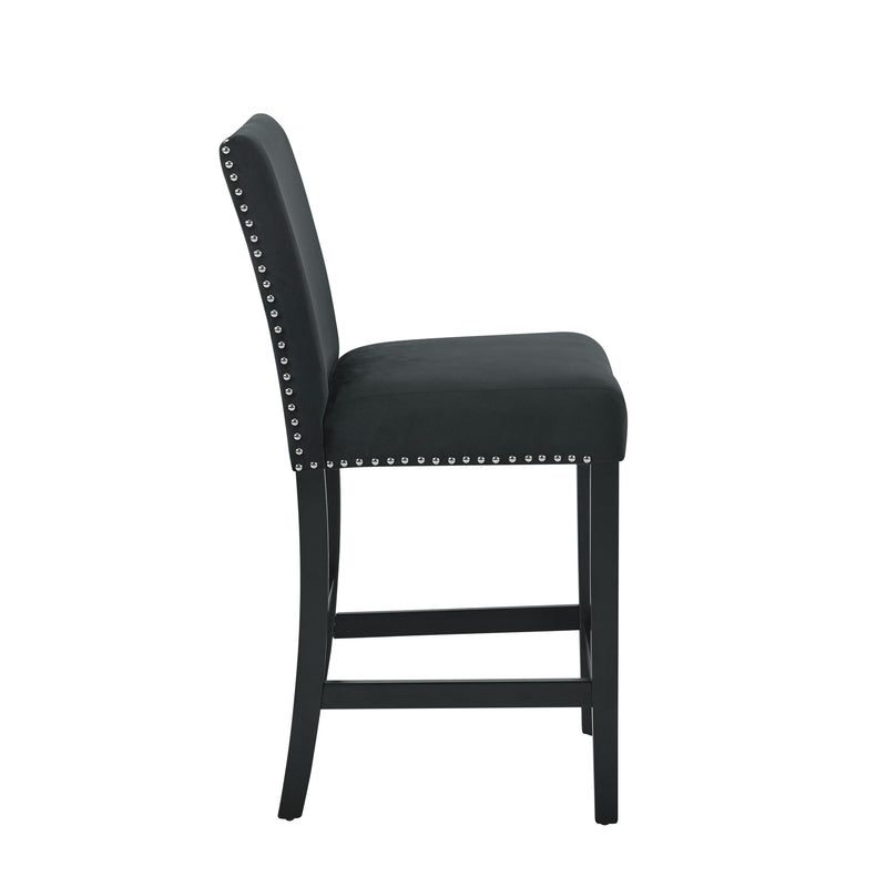 New Classic Furniture Celeste Counter Height Dining Chair D400-22-BLK IMAGE 3