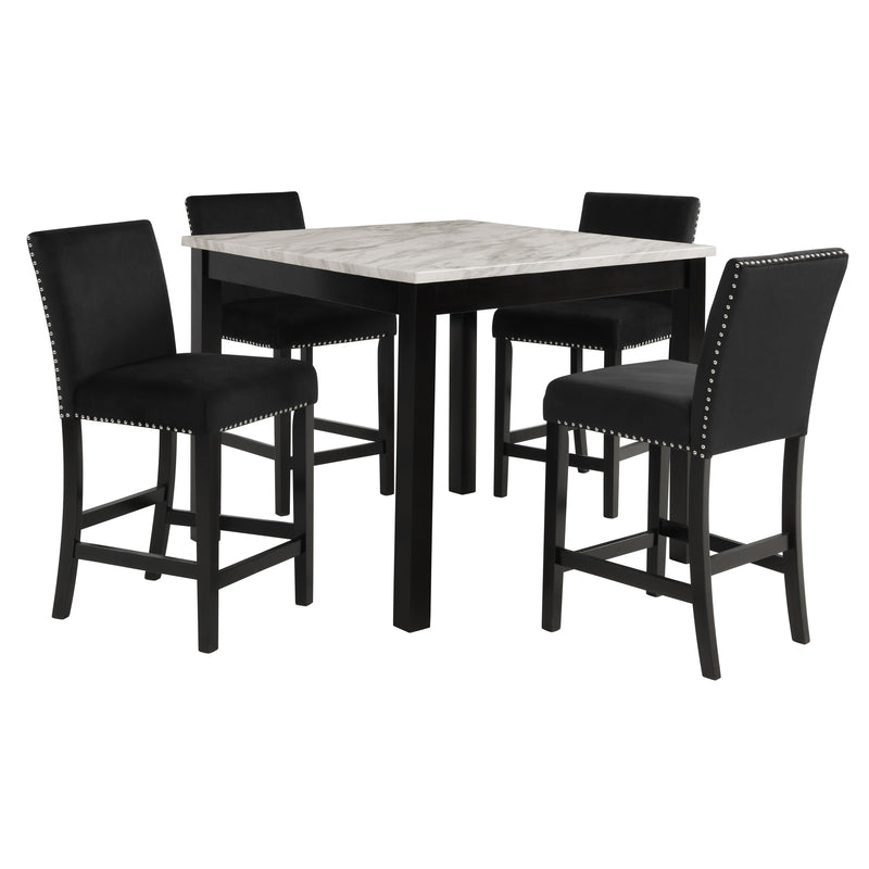 New Classic Furniture Celeste Counter Height Dining Chair D400-22-BLK IMAGE 7