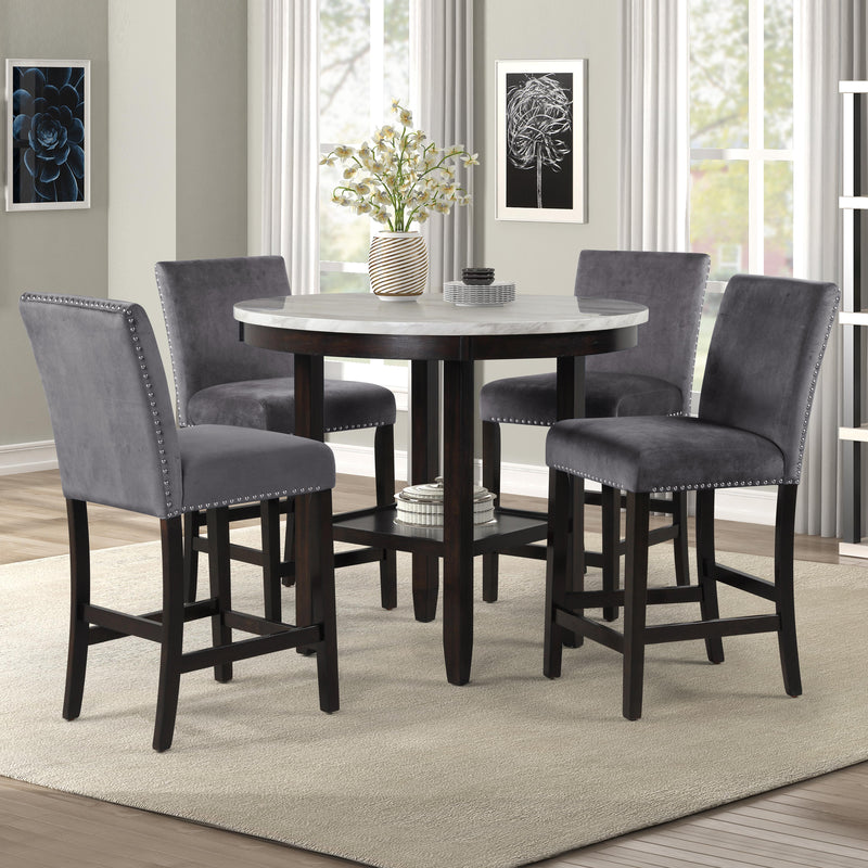 New Classic Furniture Celeste Counter Height Dining Chair D400-22-GRY IMAGE 8