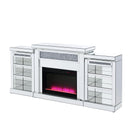 Acme Furniture Noralie Freestanding Electric Fireplace 90655 IMAGE 2
