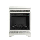 Acme Furniture Lotus Freestanding Electric Fireplace 90870 IMAGE 4