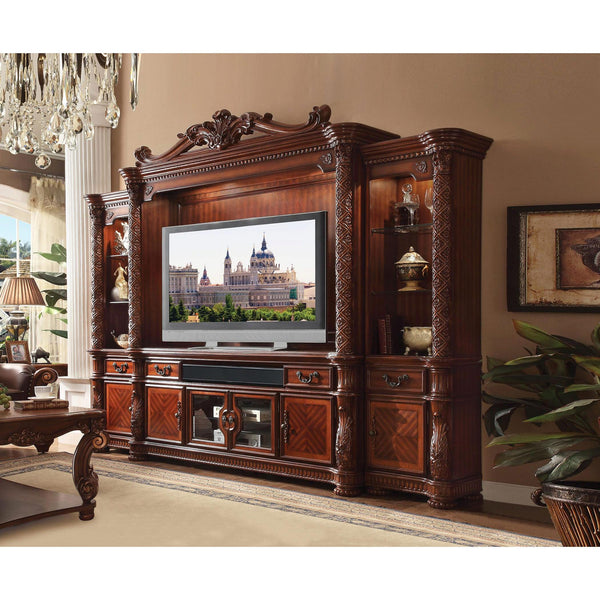 Acme Furniture Vendome II 91315 Entertainment Center - Cherry IMAGE 1