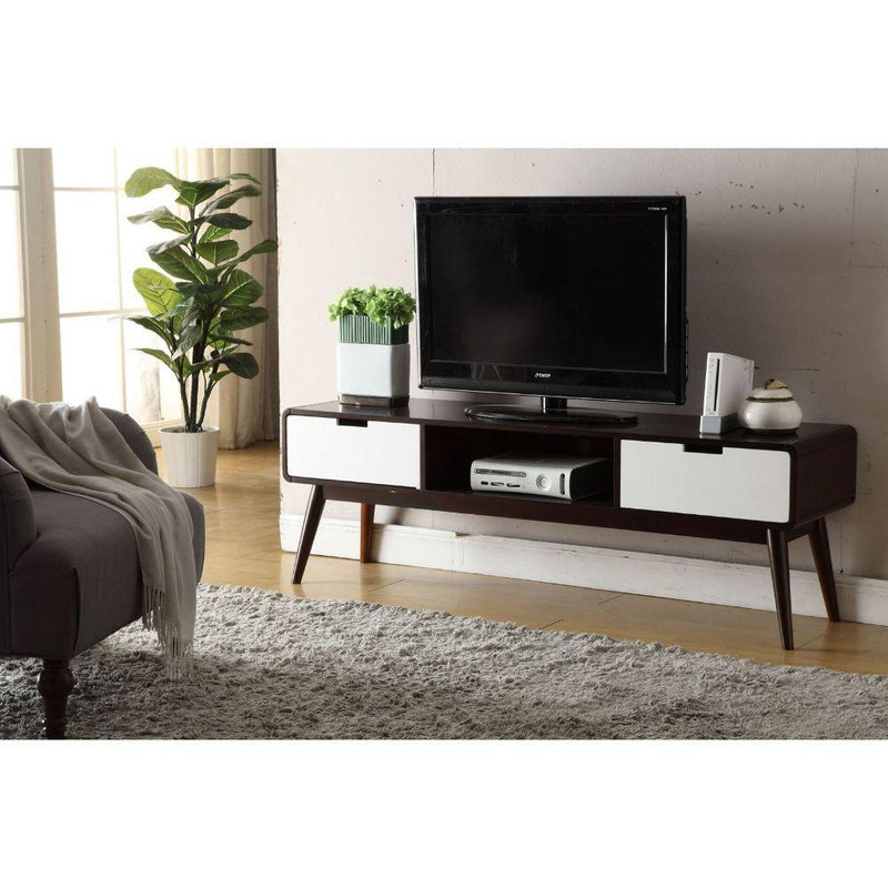 Acme Furniture Christa TV Stand with Cable Management 91510 IMAGE 6