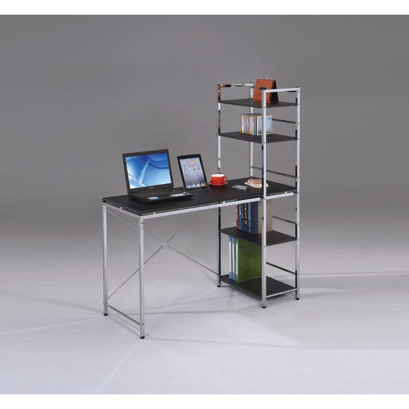 Acme Furniture Elvis 92074 Writing Desk with Shelves IMAGE 2