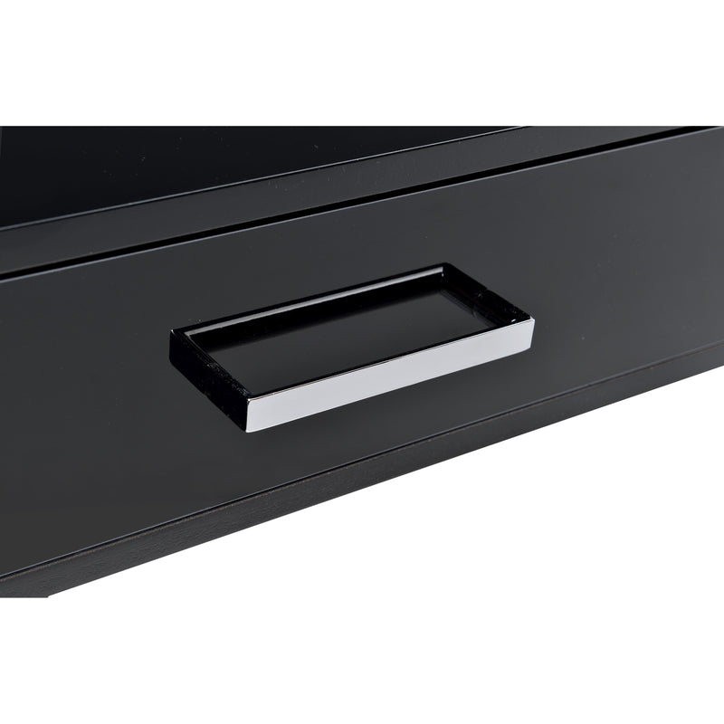 Acme Furniture Coleen 92227 Writing Desk - Black IMAGE 4