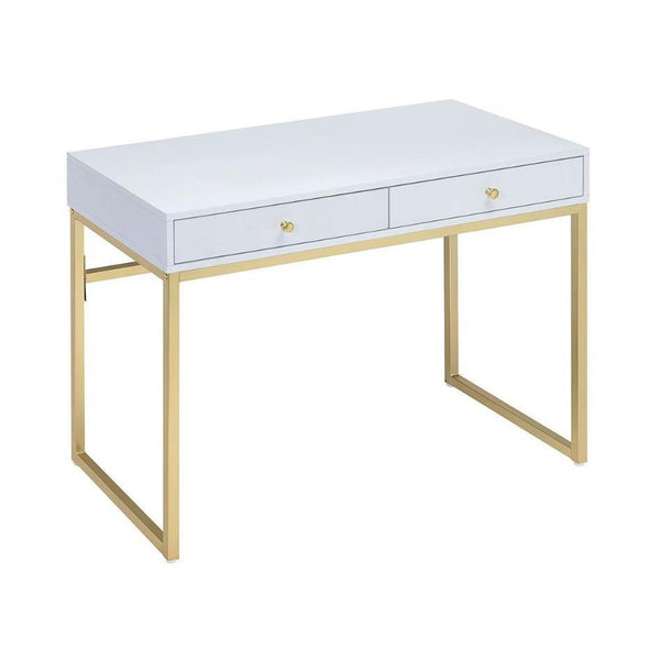 Acme Furniture Coleen 92312 Desk - White IMAGE 1