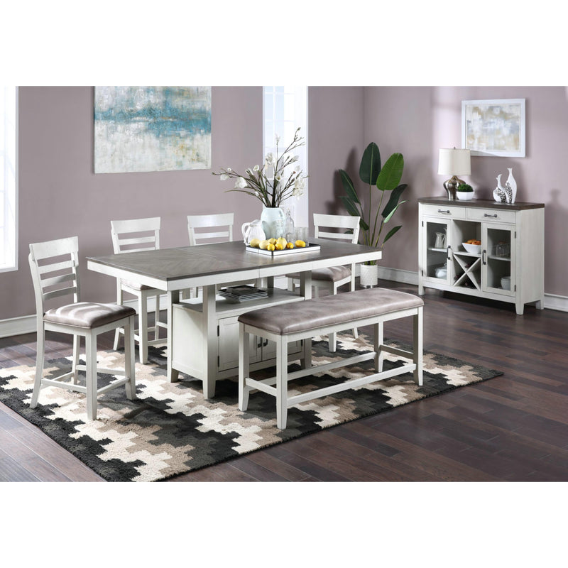 New Classic Furniture Richland Counter Height Dining Table D7522-12T/D7522-12B IMAGE 8