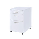 Acme Furniture Coleen 92454 File Cabinet - White IMAGE 1