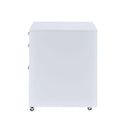 Acme Furniture Coleen 92454 File Cabinet - White IMAGE 3
