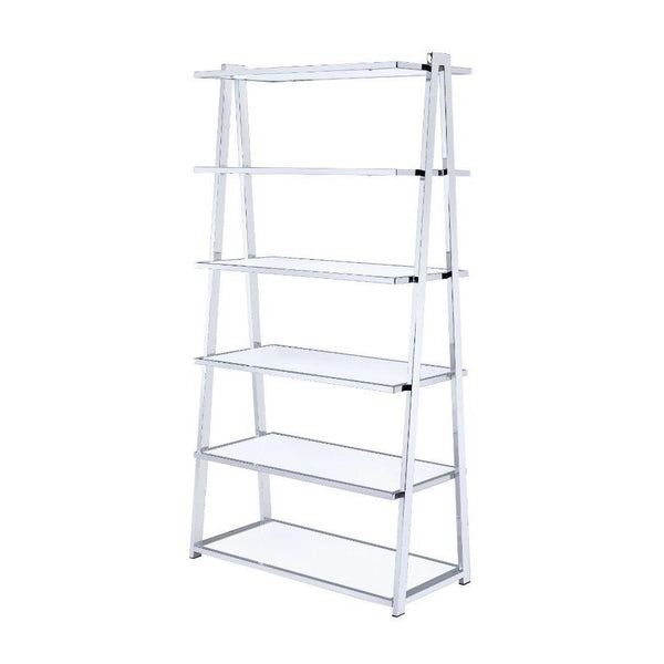 Acme Furniture Coleen 92455 Bookshelf - White IMAGE 1