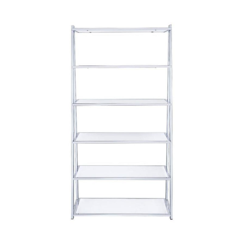 Acme Furniture Coleen 92455 Bookshelf - White IMAGE 2