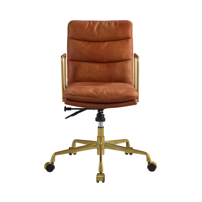 Acme Furniture Dudley 92498 Executive Office Chair - Rust IMAGE 2