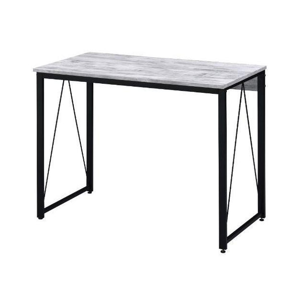 Acme Furniture Zaidin 92604 Writing Desk - Antique White & Black IMAGE 1