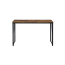 Acme Furniture Zaidin 92605 Writing Desk - Weathered Oak & Black IMAGE 3