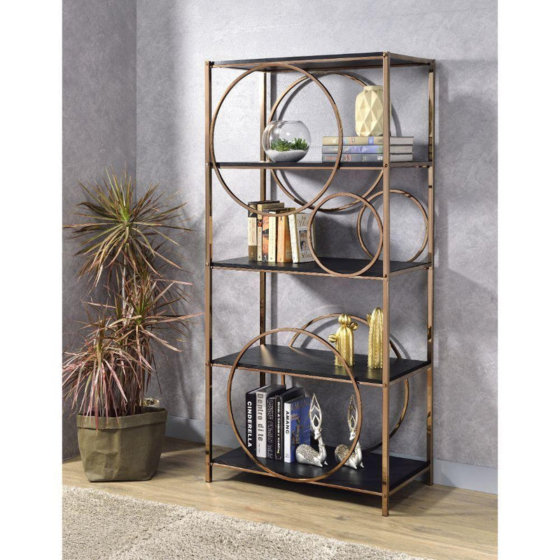 Acme Furniture Hudice 92659 Bookshelf IMAGE 3