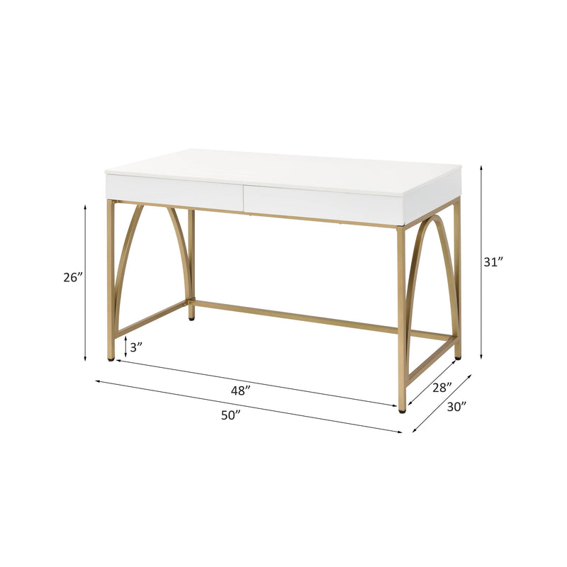 Acme Furniture Lightmane 92660 Writing Desk IMAGE 7