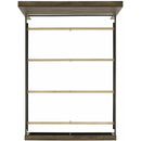 Elements International Bailey King Panel Bed BY500KB IMAGE 2