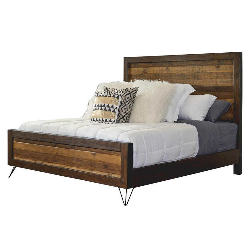 Elements International Cruz Queen Bed MBCZ100QB IMAGE 1